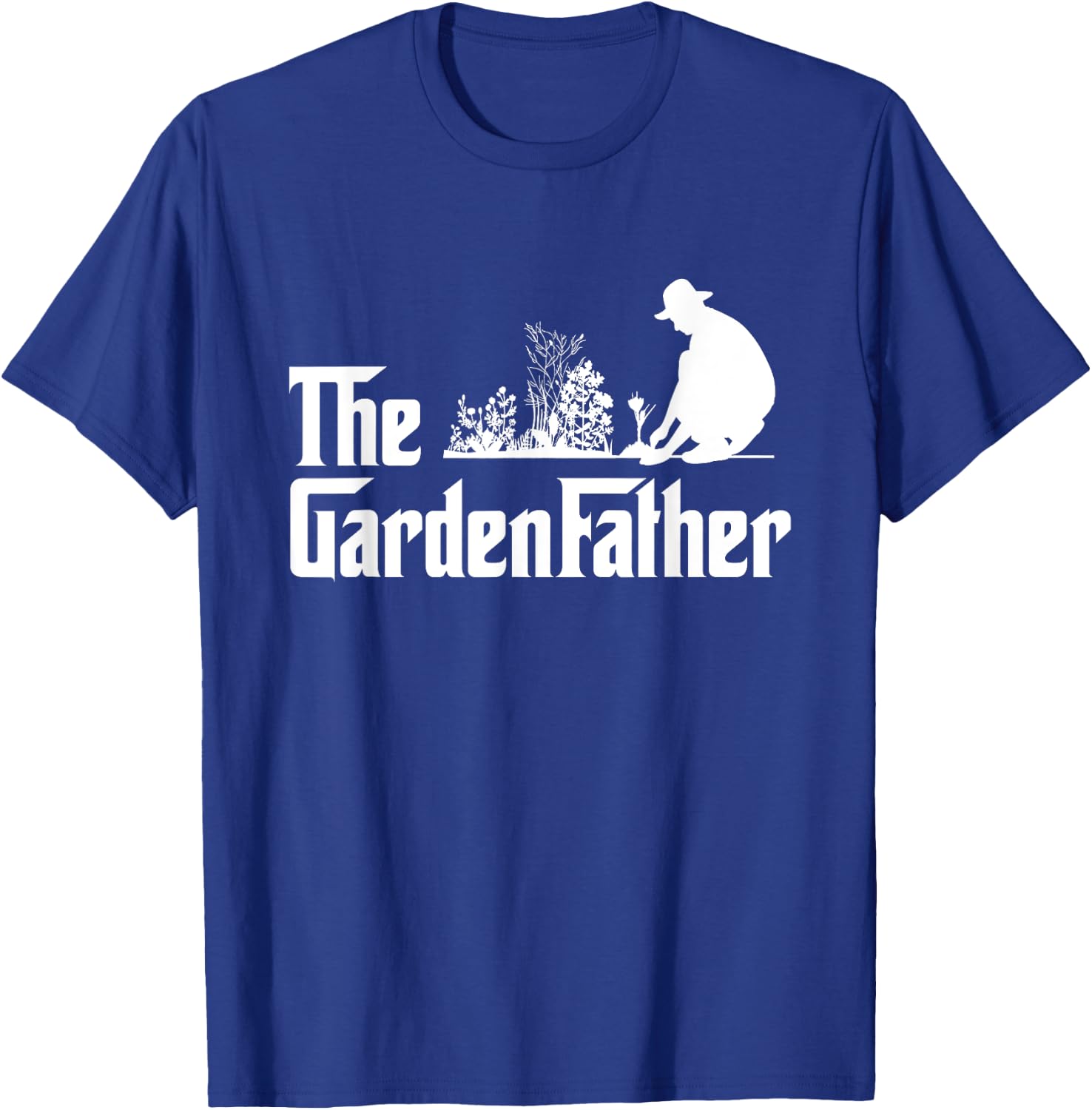 Vintage The Gardenfather Best Gardening Father Gifts Men T-Shirt - T-Shirt | Royal