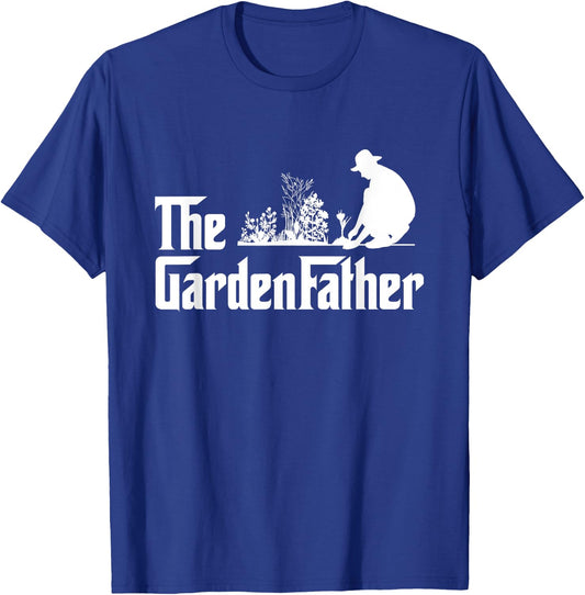 Vintage The Gardenfather Best Gardening Father Gifts Men T-Shirt - T-Shirt | Royal