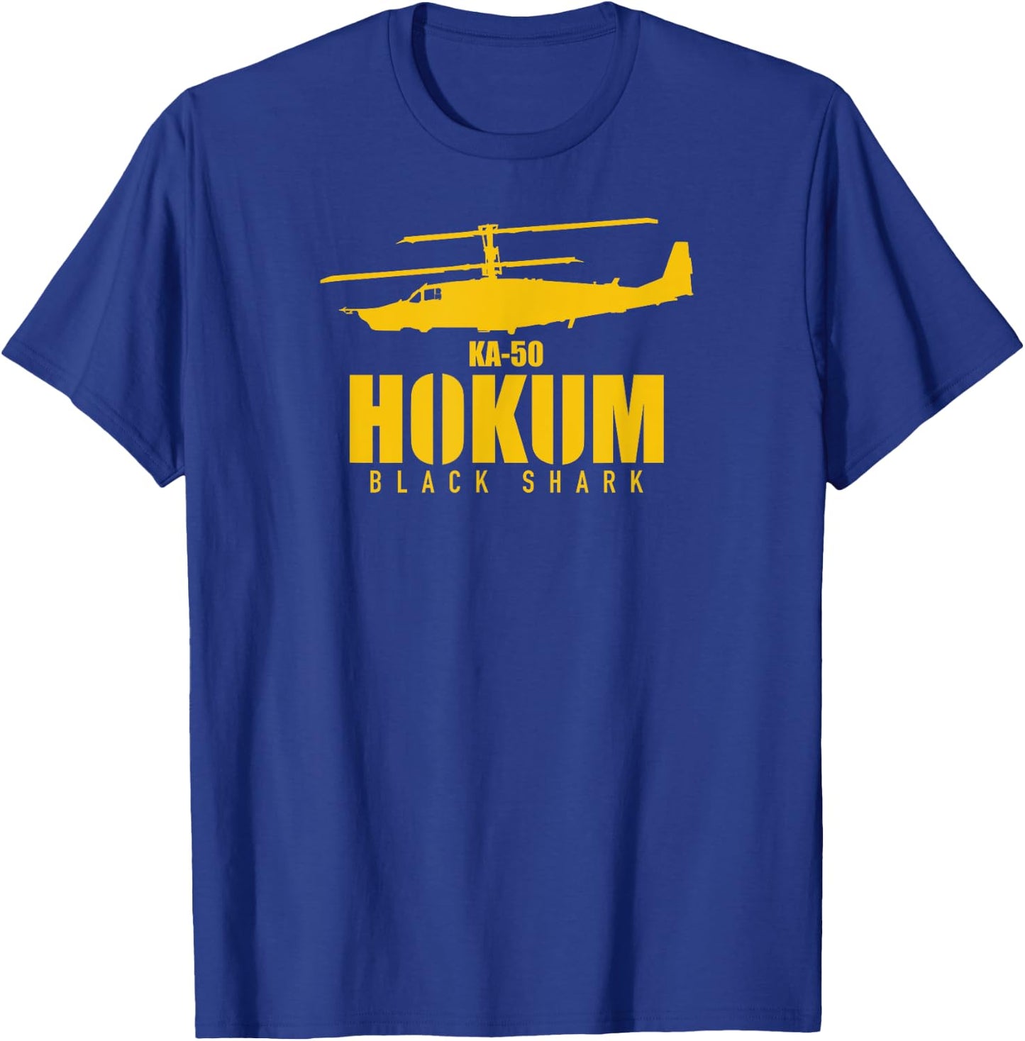 Kamov KA-50 Hokum Black Shark T-Shirt - T-Shirt | Royal
