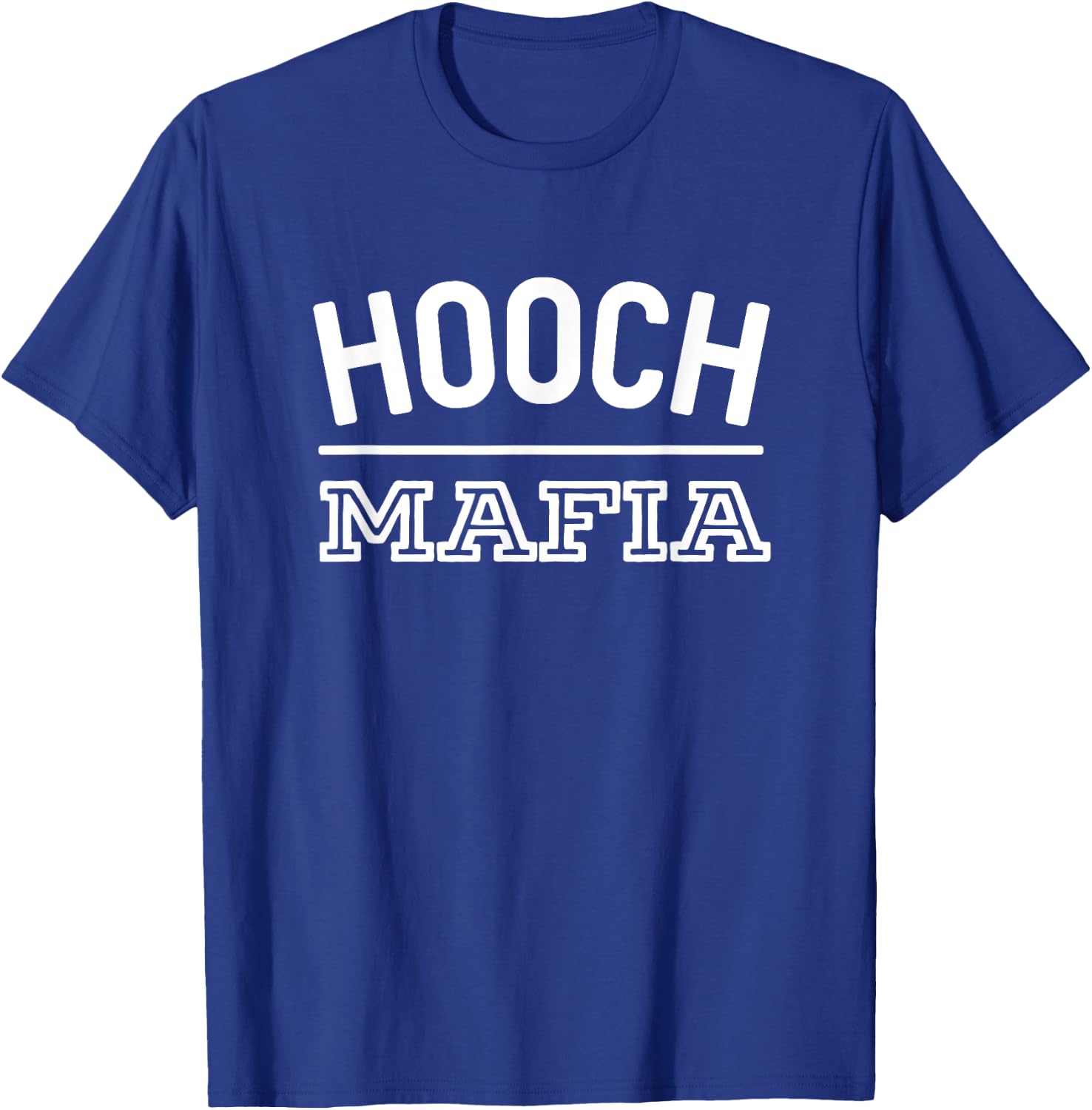 Hooch Mafia Funny Moonshine Alcohol T-Shirt - T-Shirt | Royal