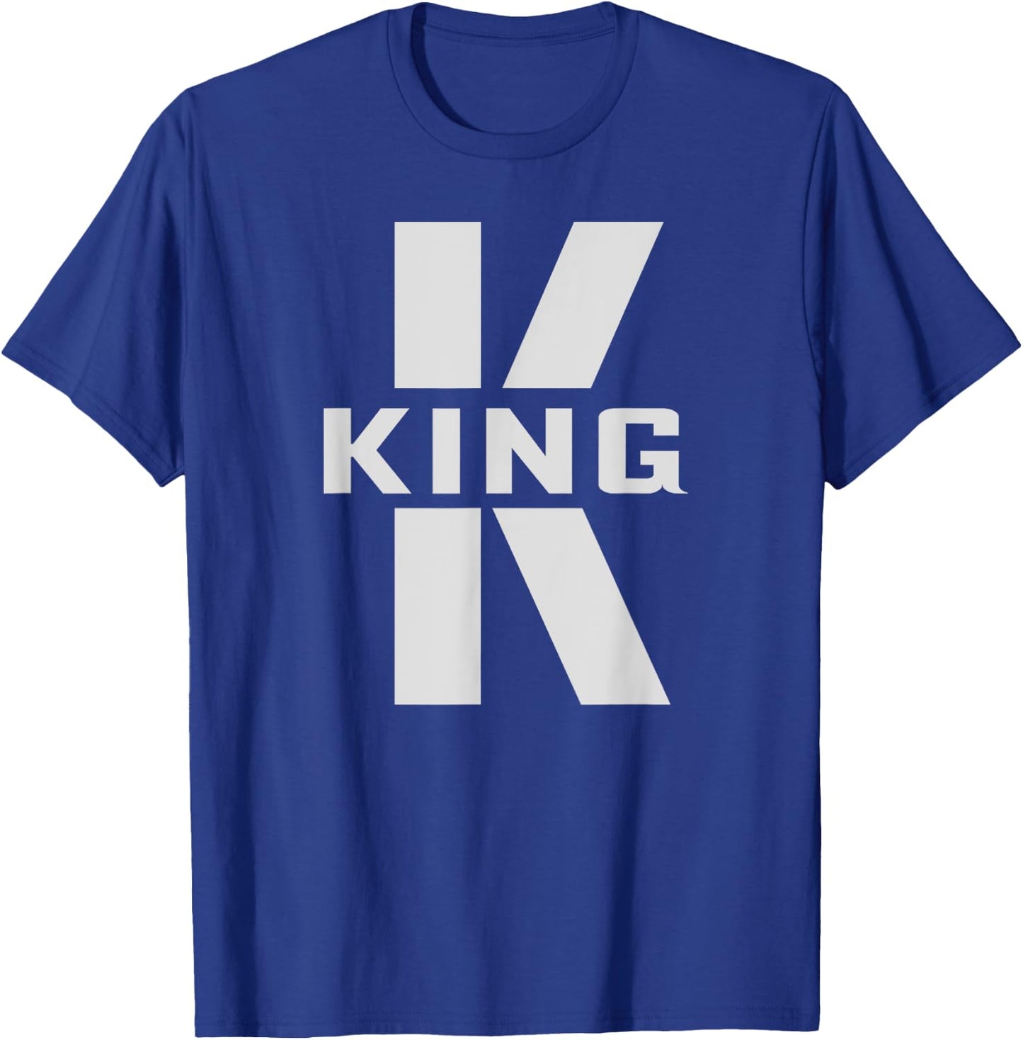 King Costume Letter K Matching Couples Gifts Q for Queen T-Shirt - T-Shirt | Royal