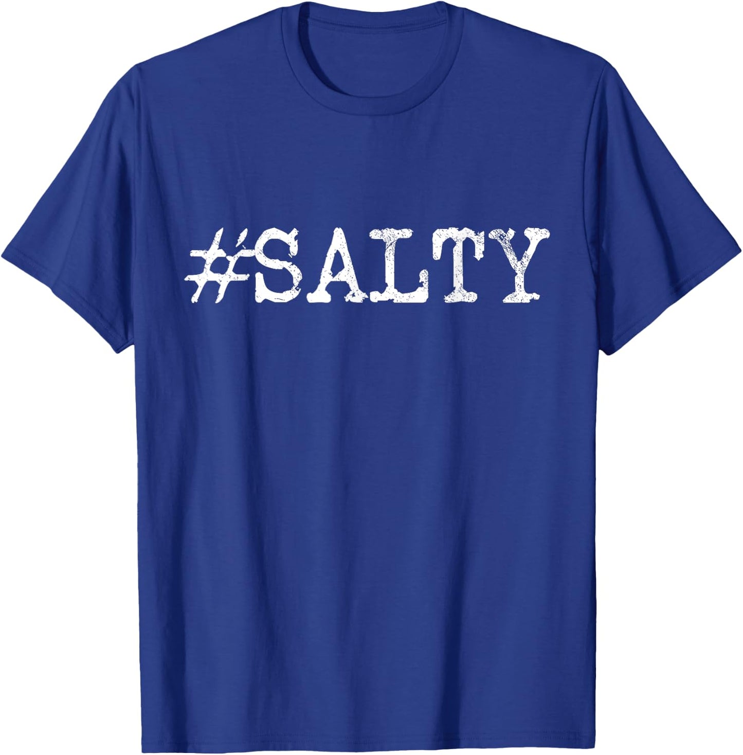 Salty Gamer Streamer Gift T-Shirt - T-Shirt | Royal
