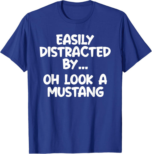 Funny Mustang Horse Equine Joke T-Shirt - T-Shirt | Royal
