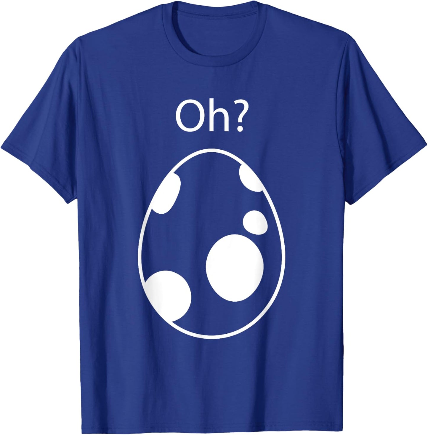 Hatching Egg Oh? Gamer T-Shirt - T-Shirt | Royal