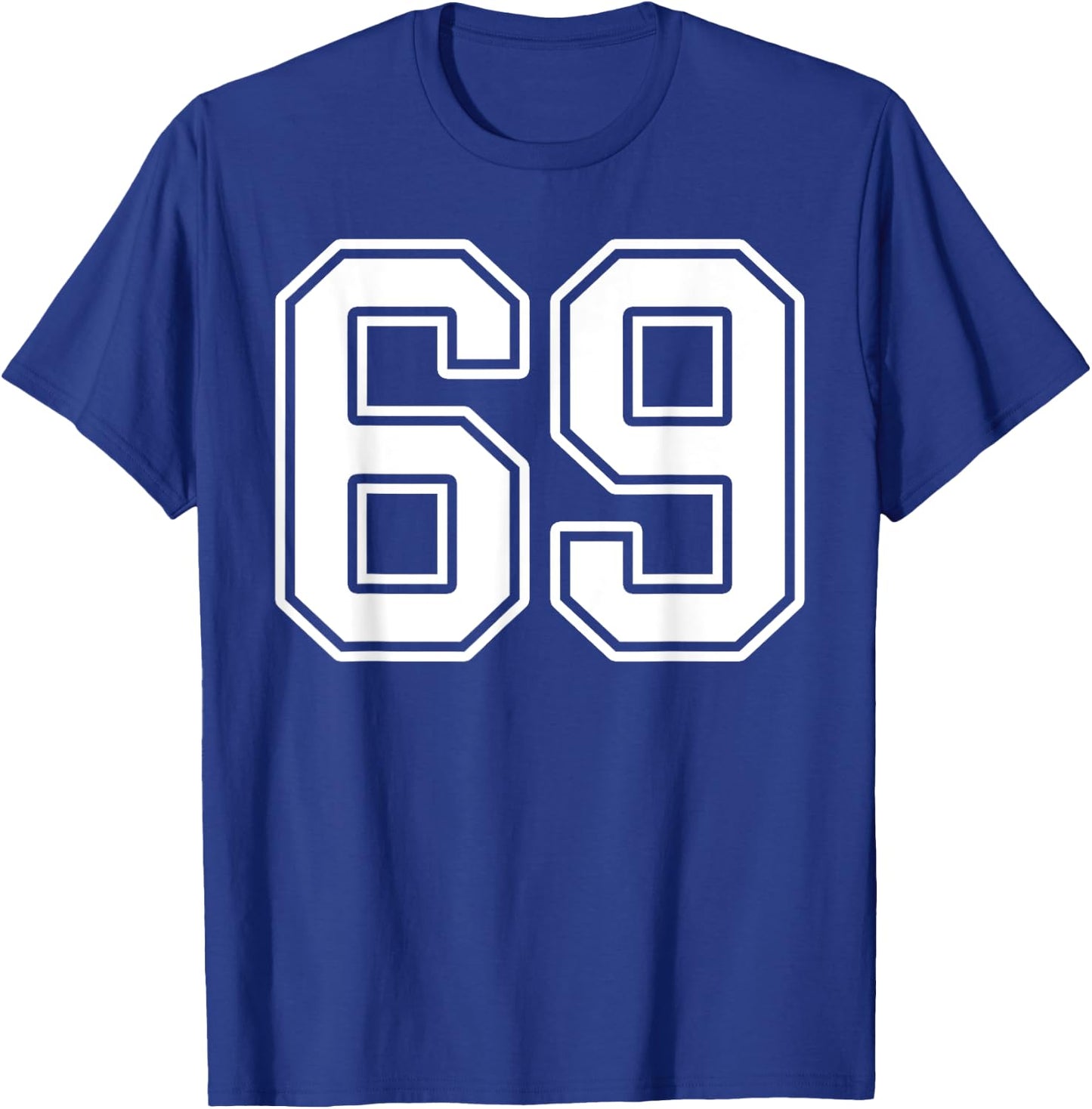 Number 69 Fan Player Jersey Style #69 Men Women Kids T-Shirt - T-Shirt | Royal