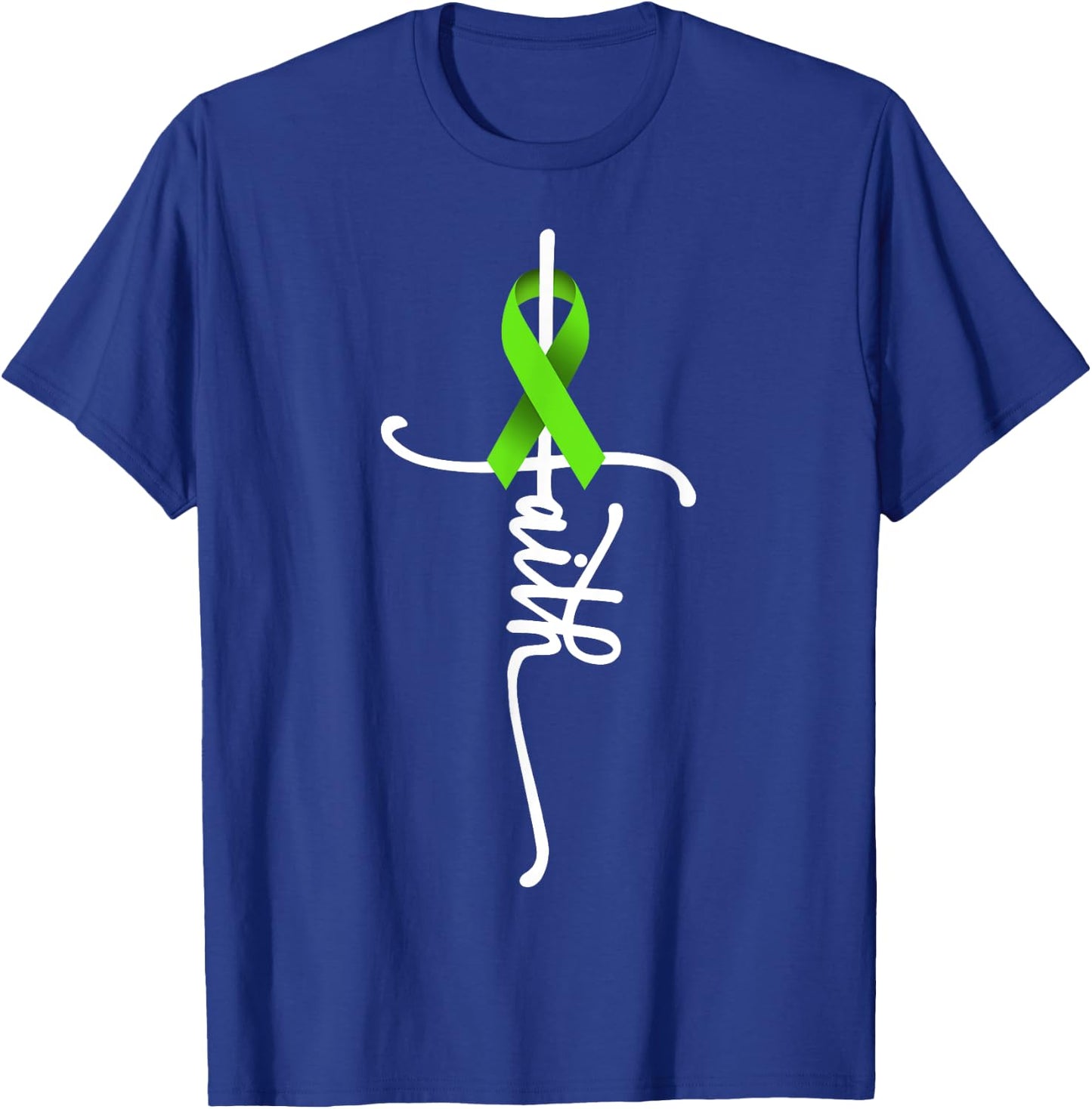 Mental Health Faith Mental Health Awareness Gifts Depression T-Shirt - T-Shirt | Royal