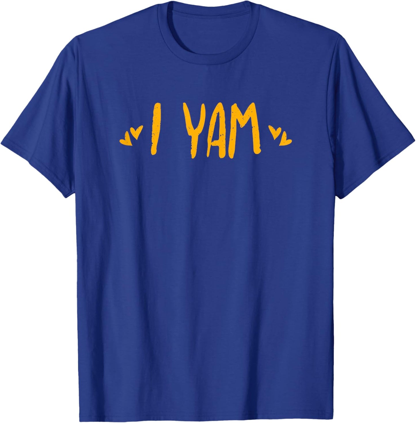 I Yam She's My Sweet Potato Pun Matching Set Couples I Yam T-Shirt - T-Shirt | Royal