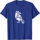 Nevermore Poe Raven - Cool Edgar Allen Poe Raven T-Shirt - T-Shirt | Royal
