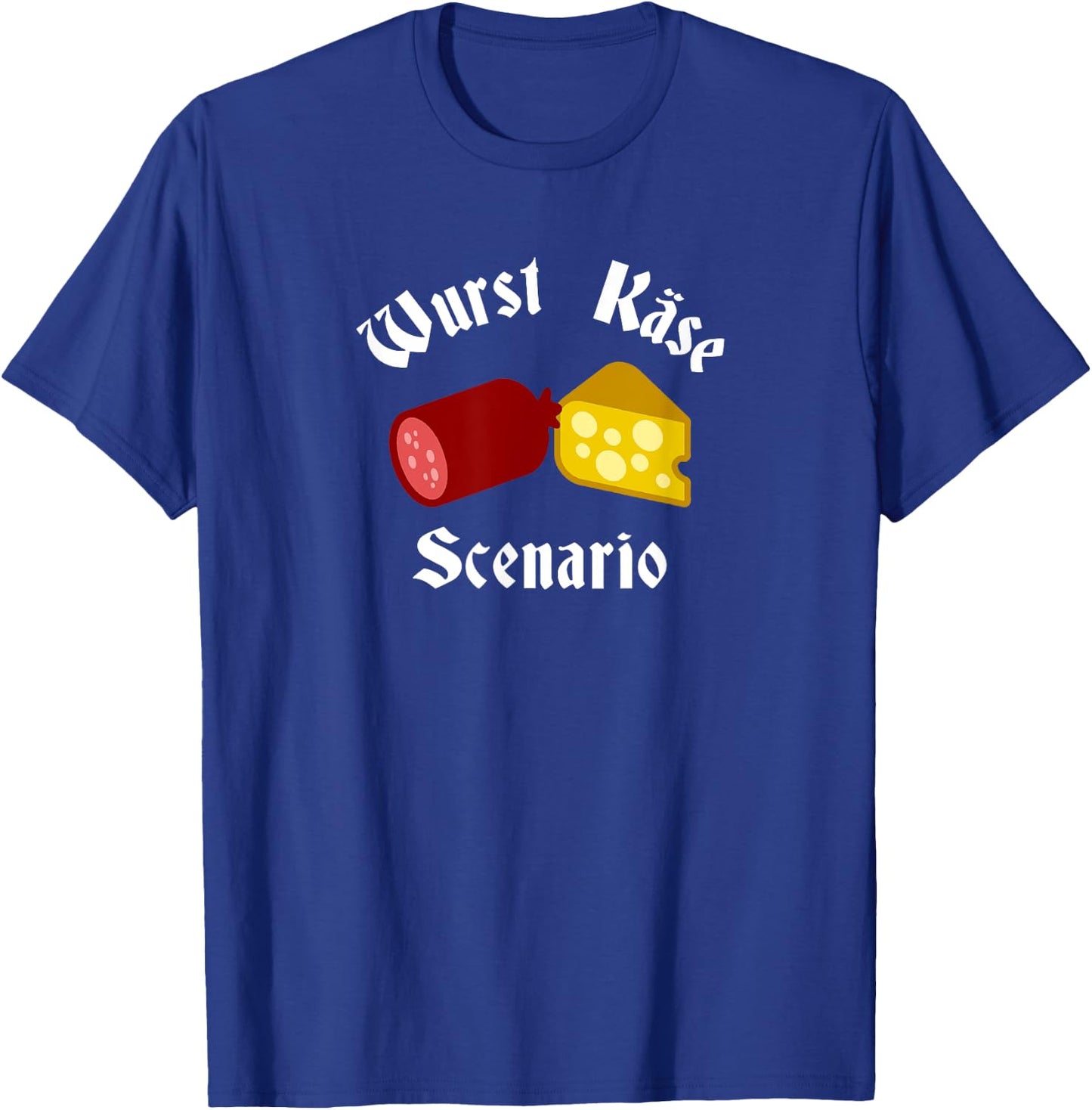Wurst Käse scenario funny pun Oktoberfest german T-Shirt - T-Shirt | Royal