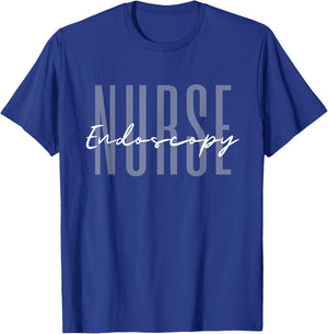 Endoscopy Nurse Endo Nurse Colon Nursing Gastroenterology GI T-Shirt - T-Shirt | Royal