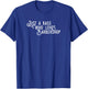 Just a Bass who loves Barbershop Quartet Singer T-Shirt - T-Shirt | Royal
