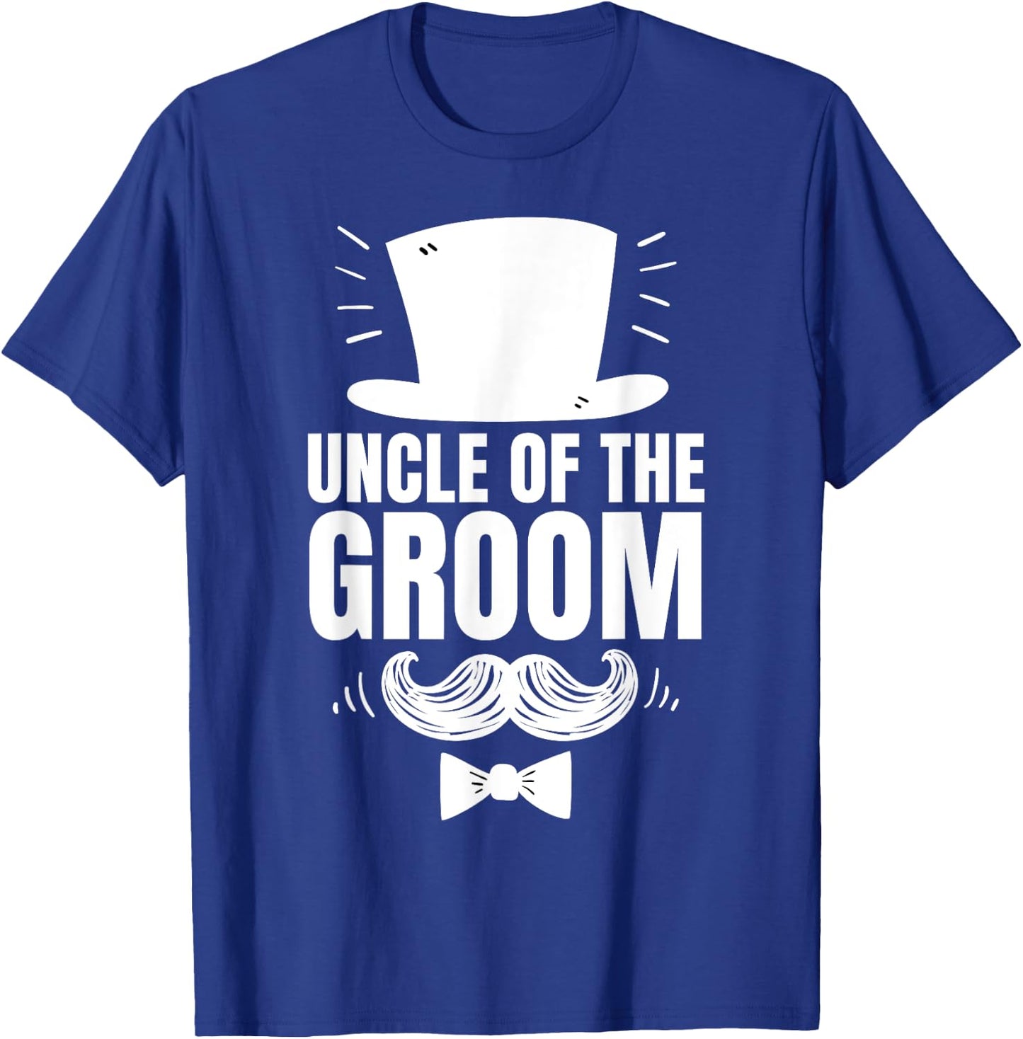 Uncle of The Groom For Wedding Groom's Uncle T-Shirt - T-Shirt | Royal