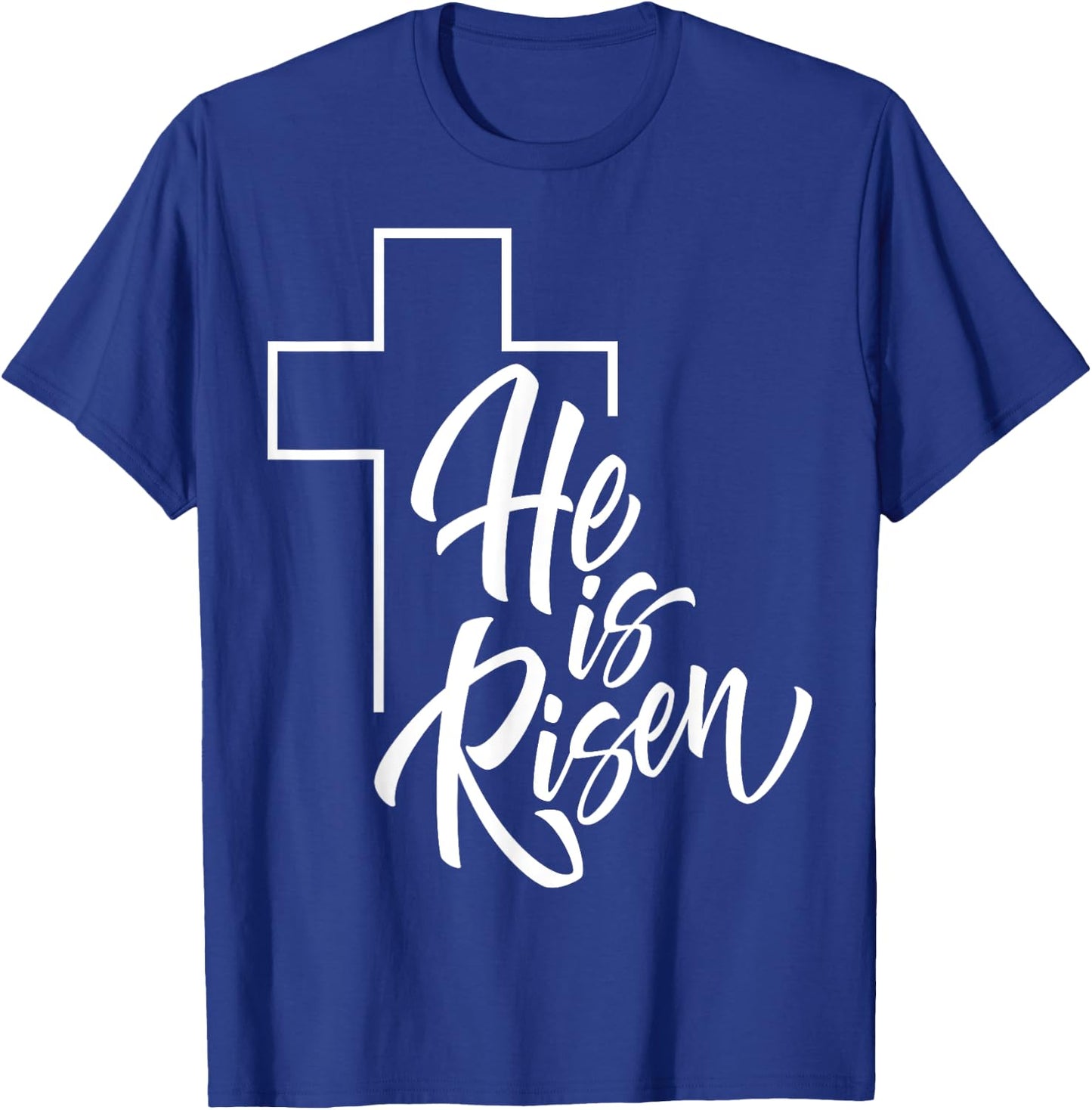 He Is Risen | Easter Jesus T-Shirt - T-Shirt | Royal