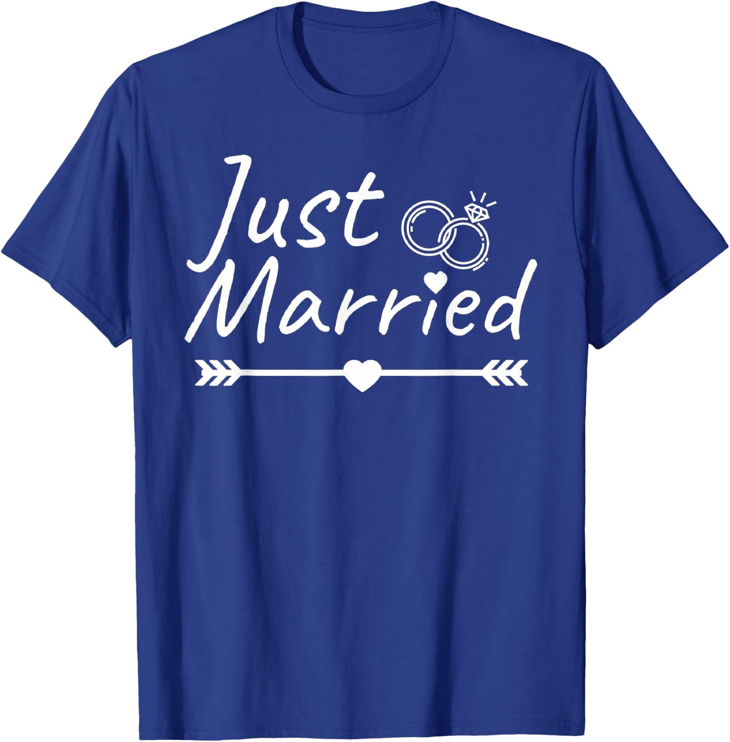Couple Just Married Couple Weeding women T-Shirt - T-Shirt | Royal