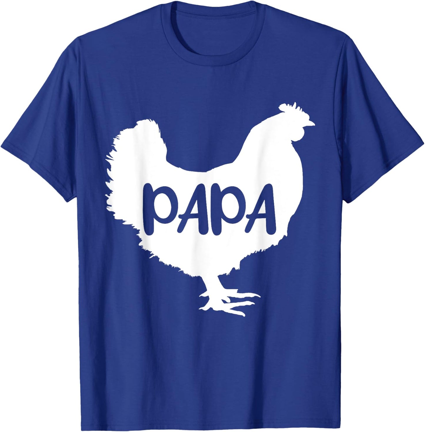 Papa Chicken Grandpa Chickens T-Shirt - T-Shirt | Royal