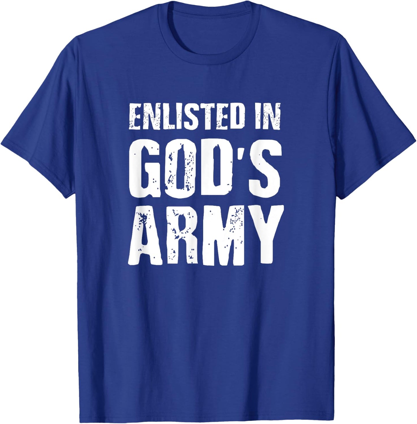 Gods Army - Scripture Shirts Women - Bible Verse T-Shirt - T-Shirt | Royal