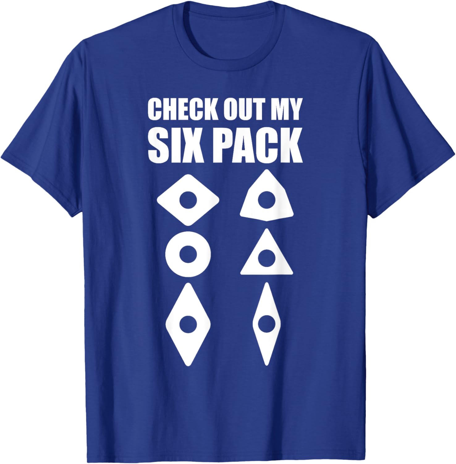 Reversible cutting plates, turner, chipping mechanic T-Shirt - T-Shirt | Royal