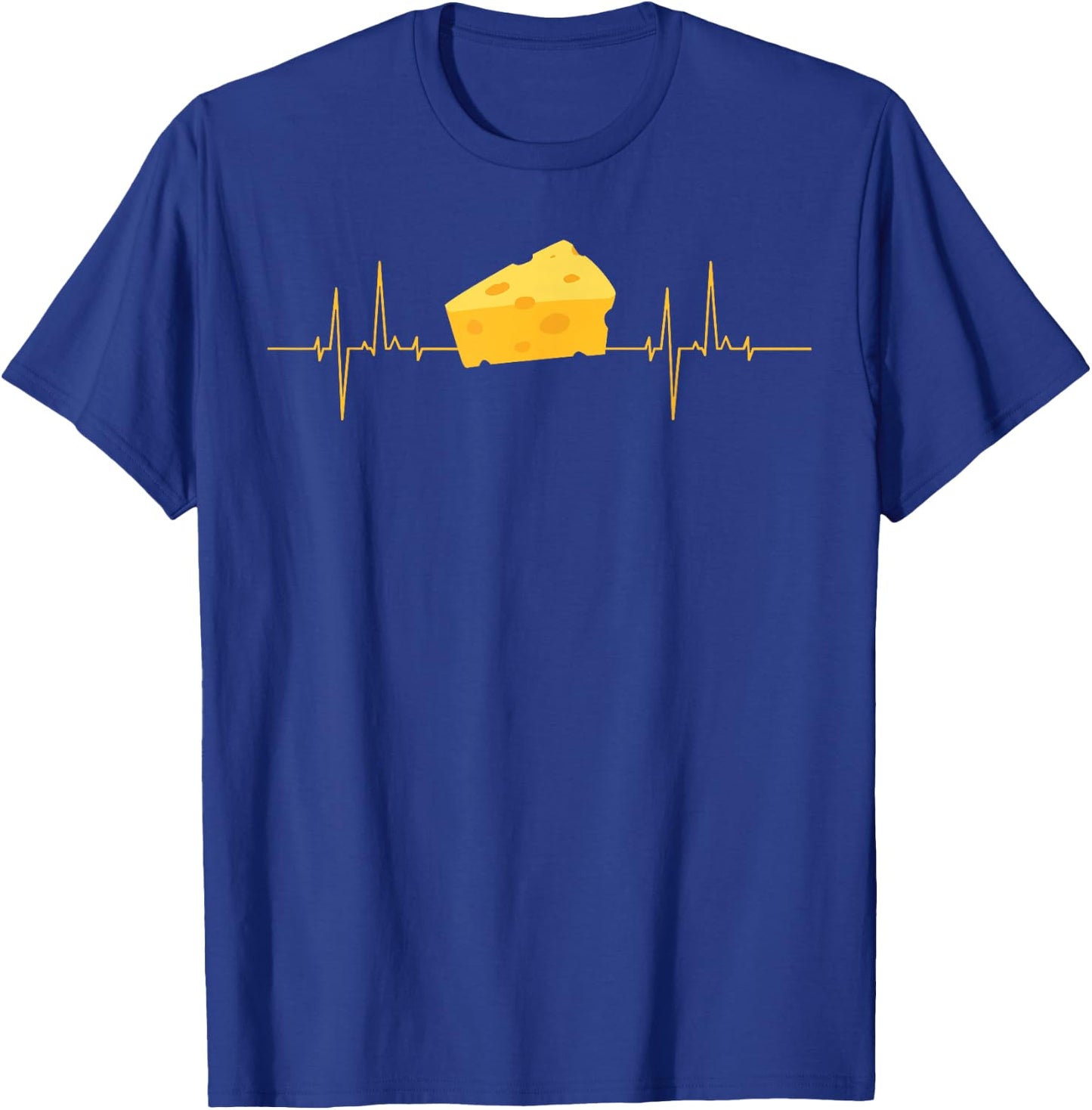 Funny Cheese Art Women Kids Cheese Dairy Lovers T-Shirt - T-Shirt | Royal