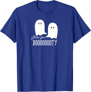 Shake Your Booty Halloween Cute Ghosts Funny T-Shirt - T-Shirt | Royal