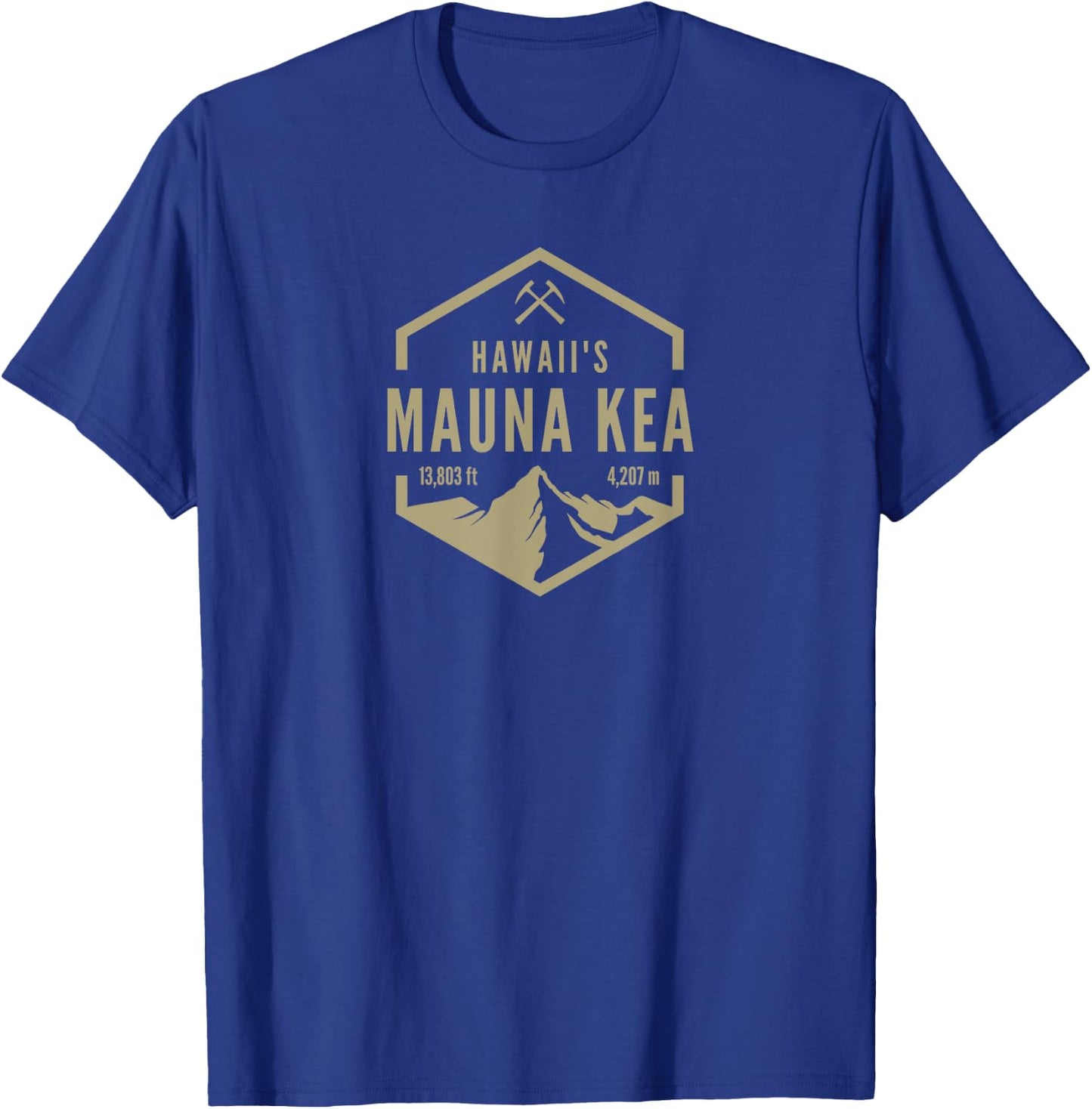Hawaii Mauna Kea T-Shirt - T-Shirt | Royal