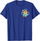 Surfing Sun Good Vibes Only Pocket Graphic Surfer Boys Girls T-Shirt - T-Shirt | Royal