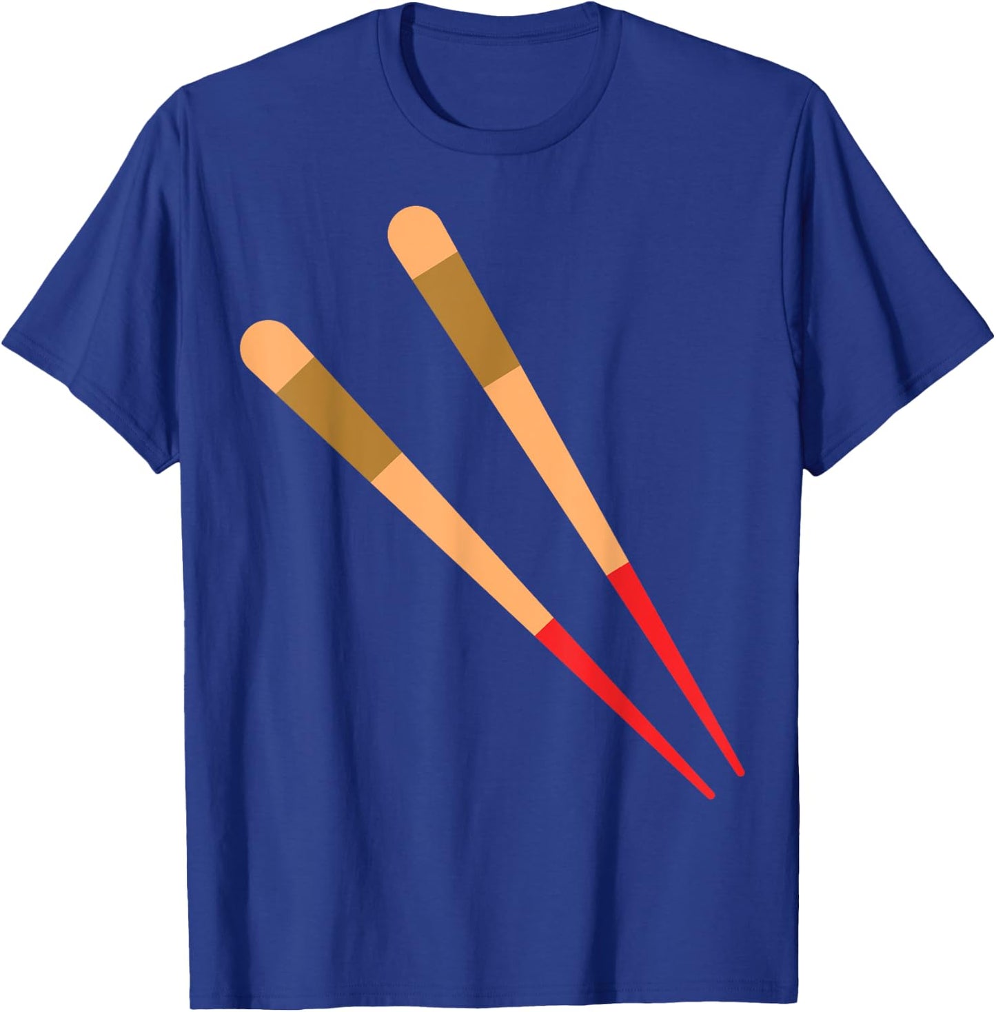 Chopstick Easy Sushi and Chopstick Couple Halloween Costume T-Shirt - T-Shirt | Royal