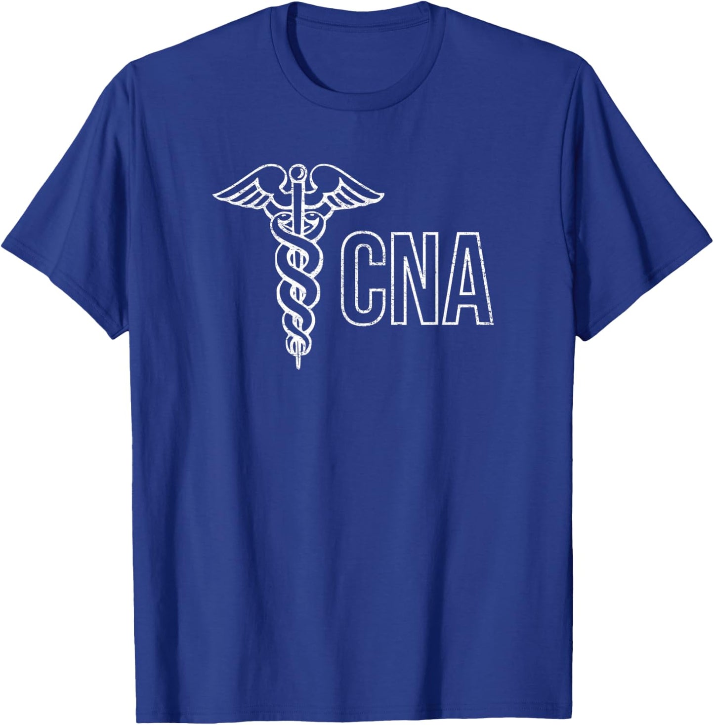 Certified Nursing Assistant Cna Caduceus Health Care Nurse T-Shirt - T-Shirt | Royal