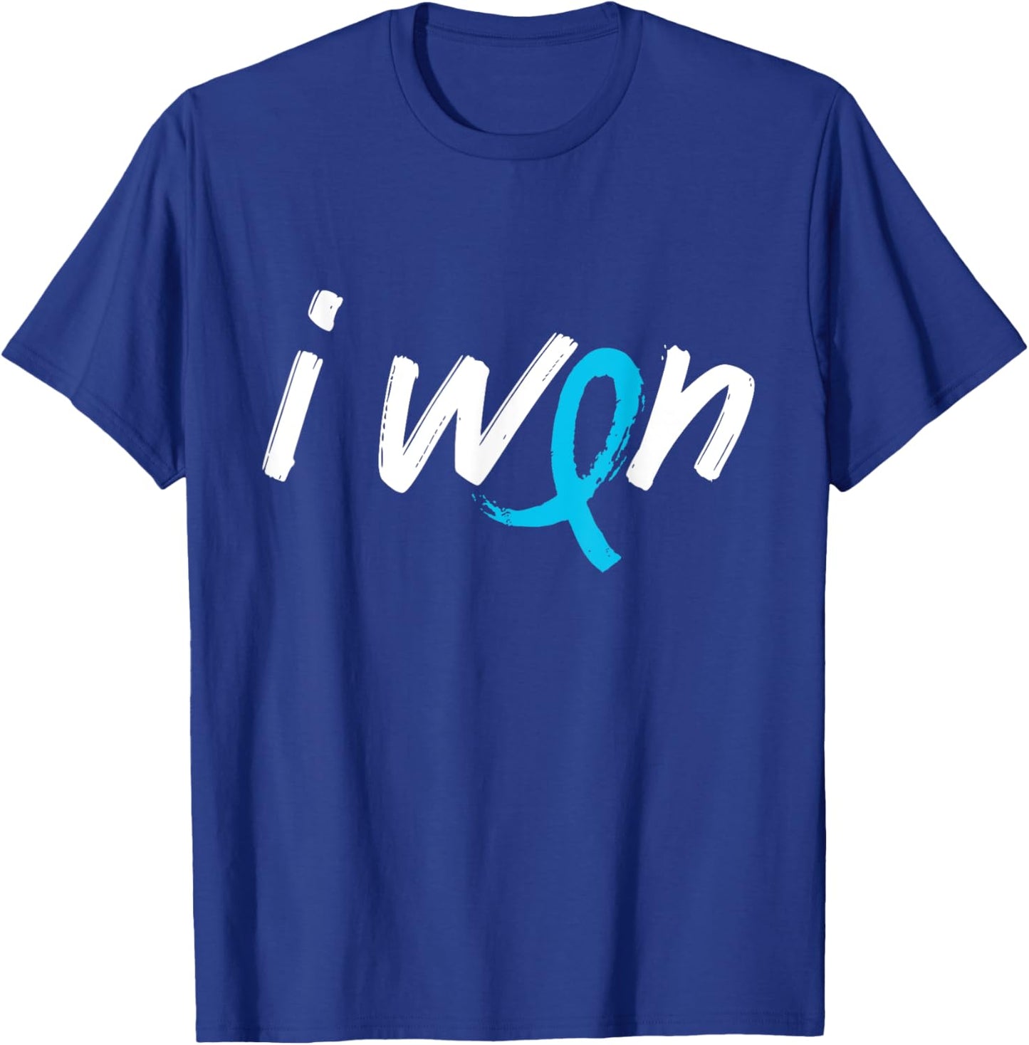 Prostate Cancer Awareness - I Won Survivor Fighter T-Shirt - T-Shirt | Royal