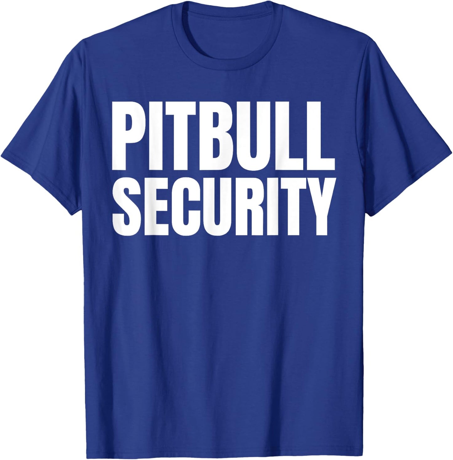 Pitbull Security T-Shirt - T-Shirt | Royal