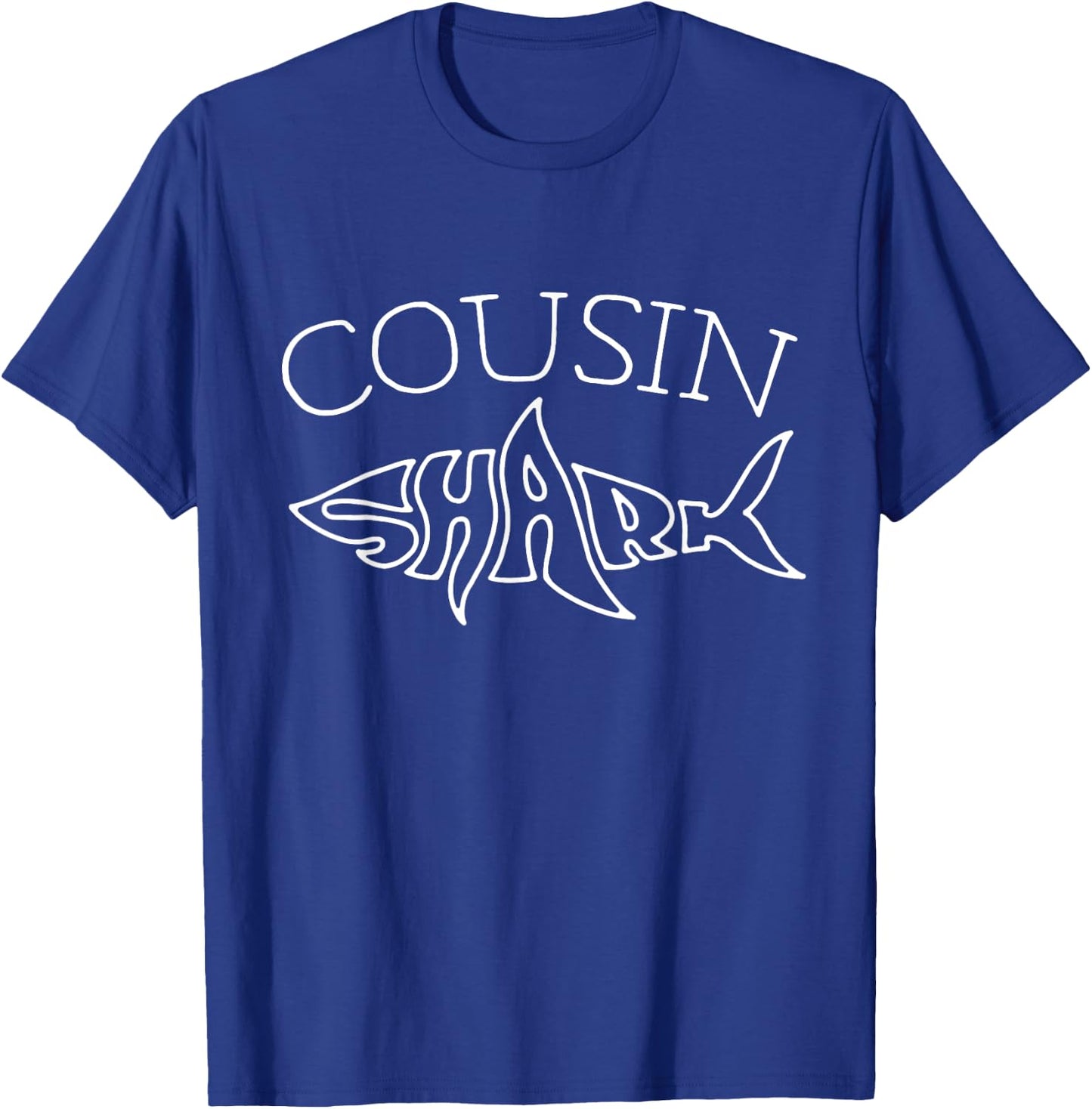 Cousin Birthday Shark Cousins Matching Family Boys Girls T-Shirt - T-Shirt | Royal