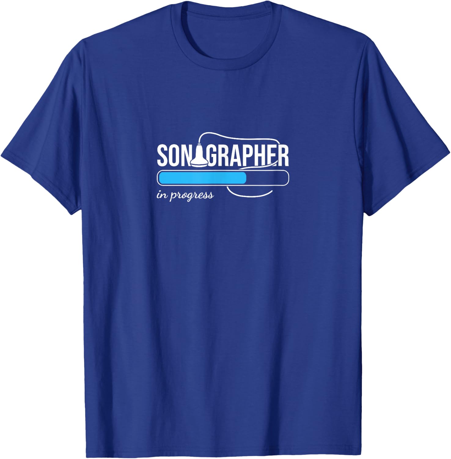 Future Sonographer merch Ultrasound Tech T-Shirt - T-Shirt | Royal