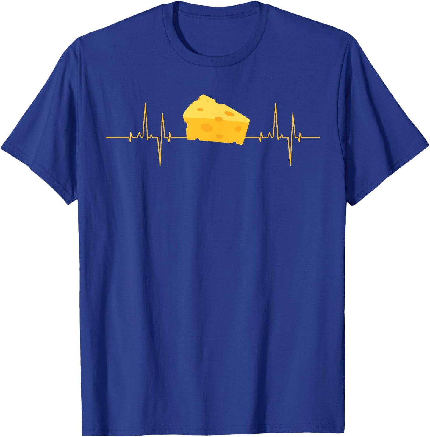 Funny Cheese Art Women Kids Cheese Dairy Lovers T-Shirt - T-Shirt | Royal