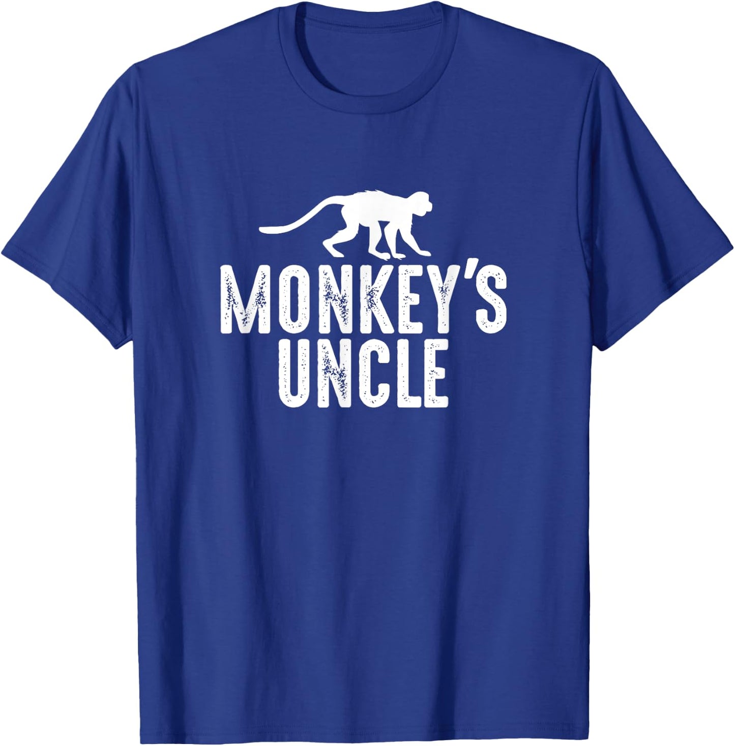Monkey's Uncle - Funny Monkey Lover Gift Jungle Animal Lover T-Shirt - T-Shirt | Royal