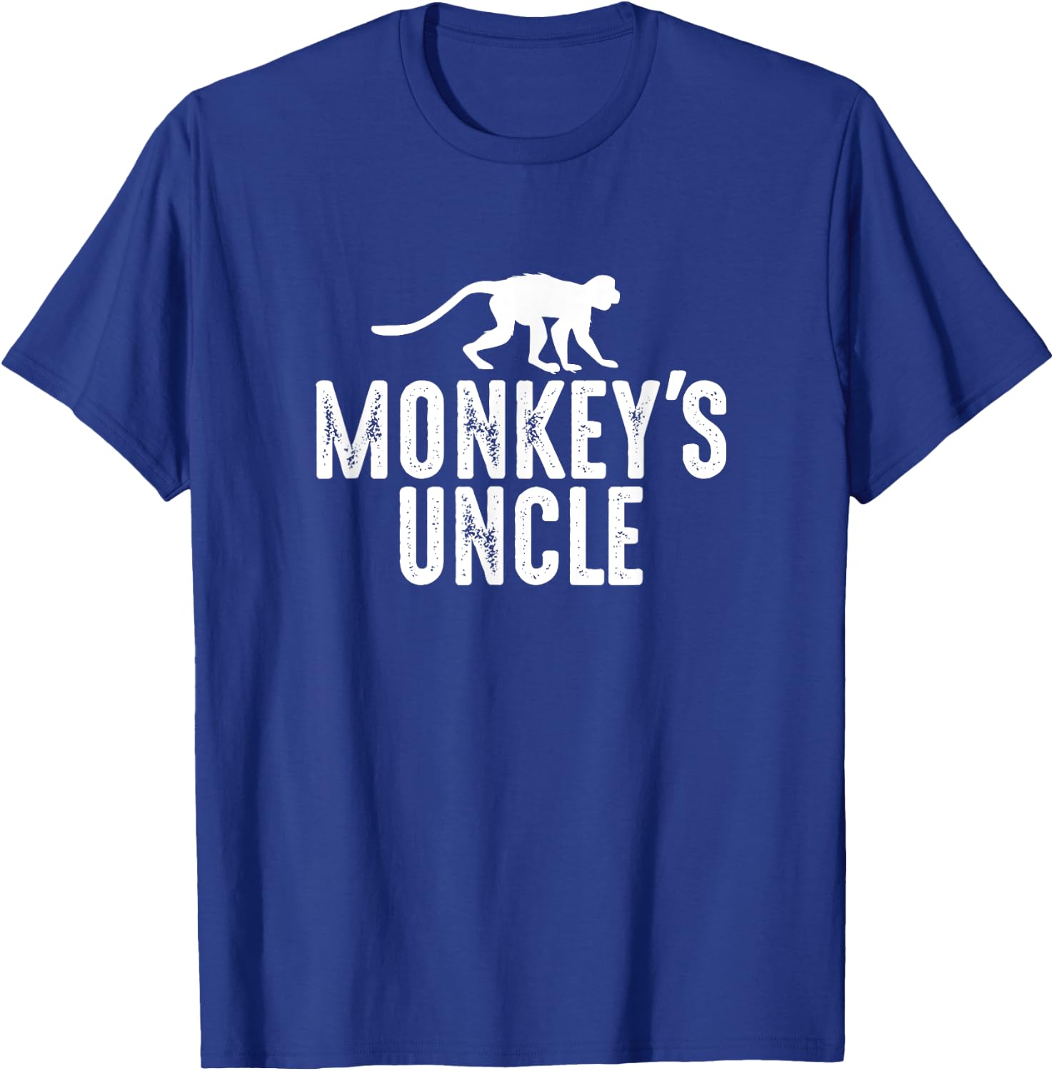 Monkey's Uncle - Funny Monkey Lover Gift Jungle Animal Lover T-Shirt - T-Shirt | Royal