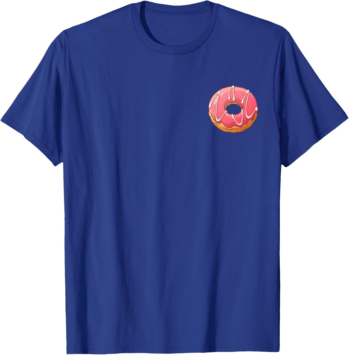 Donut Pocket Shirt Pink Sprinkle Doughnut Lovers Sweet T-Shirt - T-Shirt | Royal