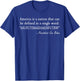America Is A Nation That Can Be Defined In Single Word Biden T-Shirt - T-Shirt | Royal