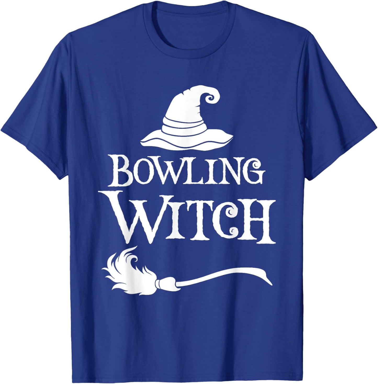 Bowling Witch Halloween Costume Shirt T-Shirt - T-Shirt | Royal
