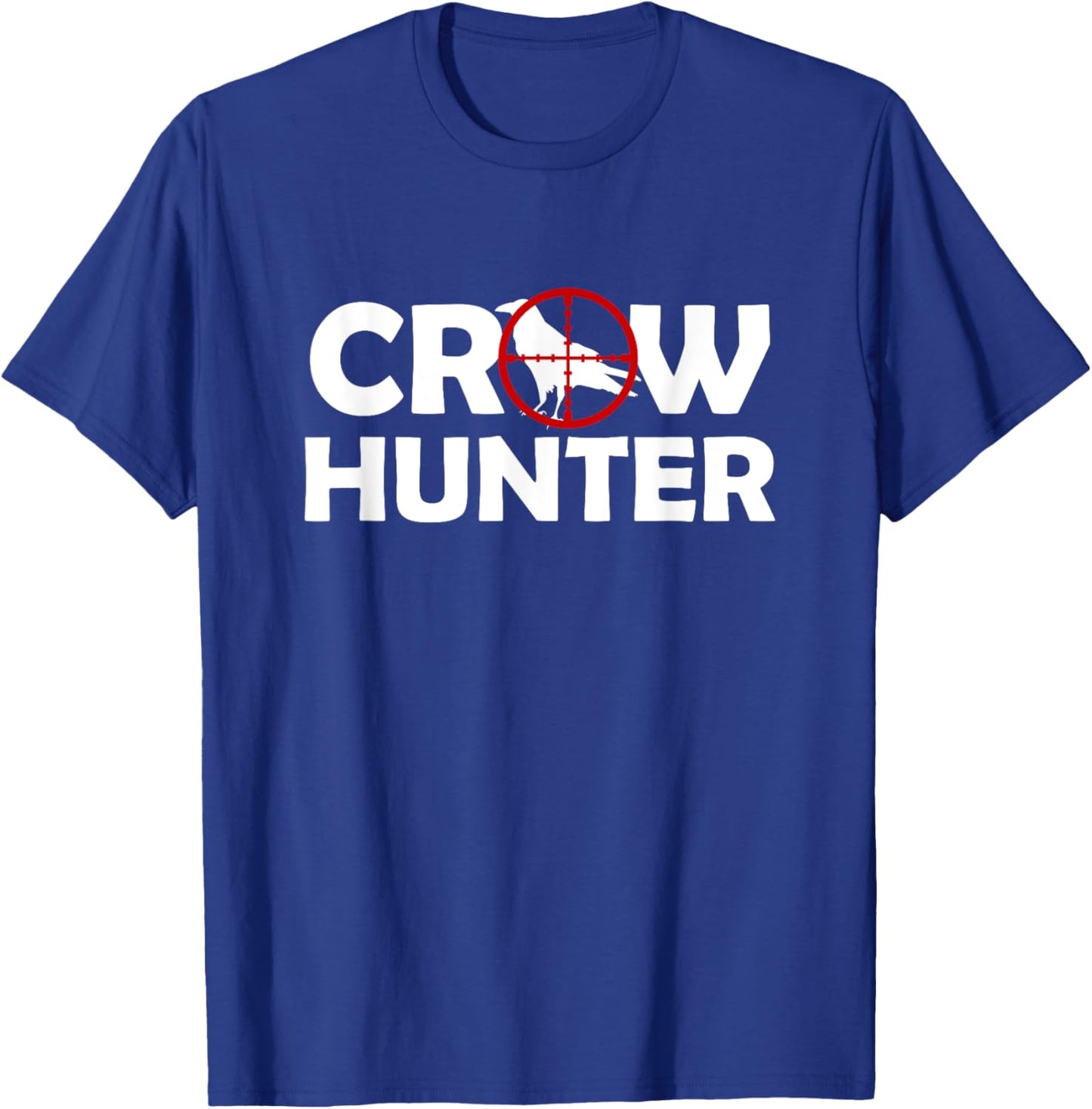 Crow Hunter Bird Hunting T-Shirt - T-Shirt | Royal