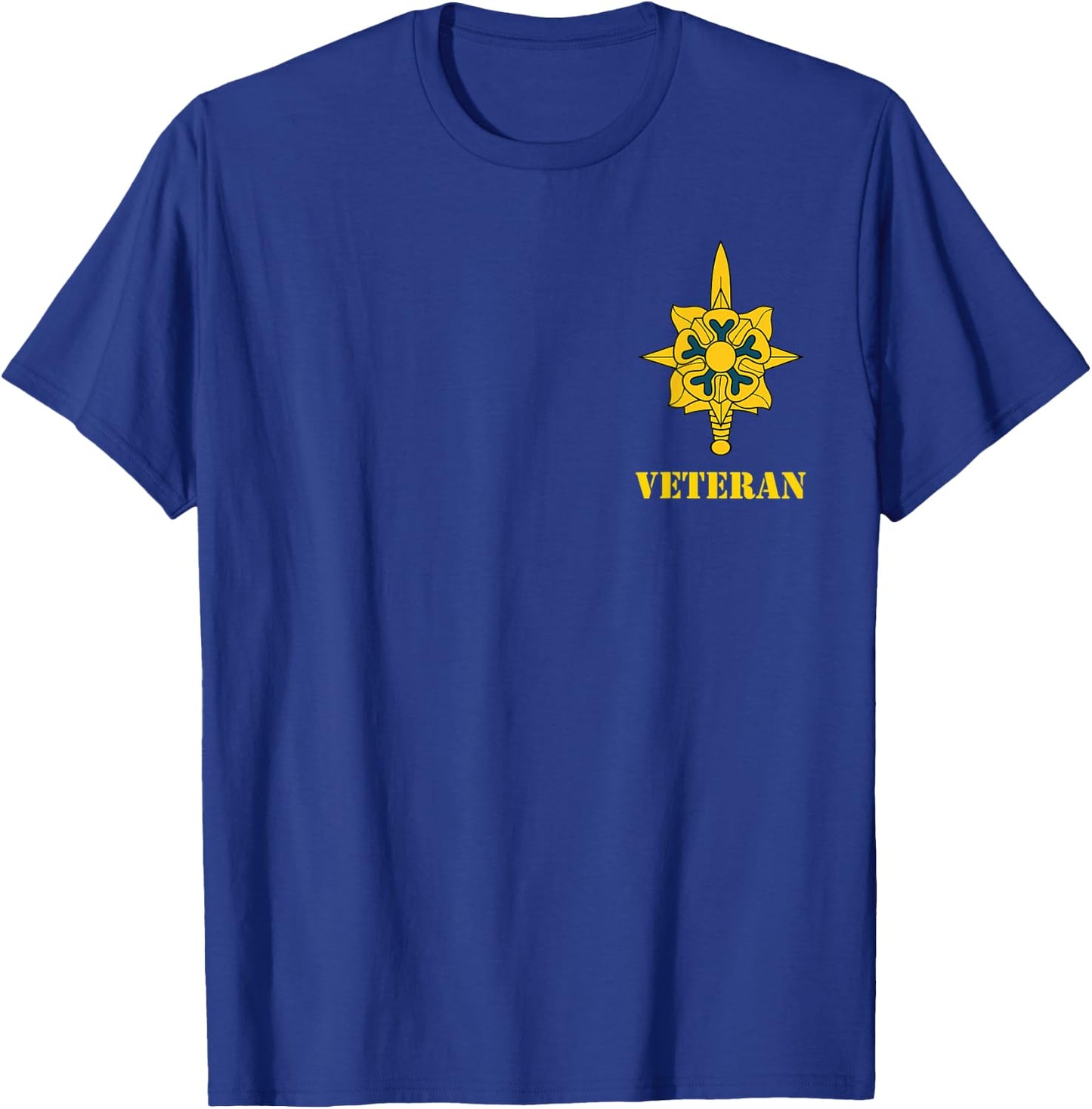Military Intelligence Corps Veteran - US Army T-Shirt - T-Shirt | Royal