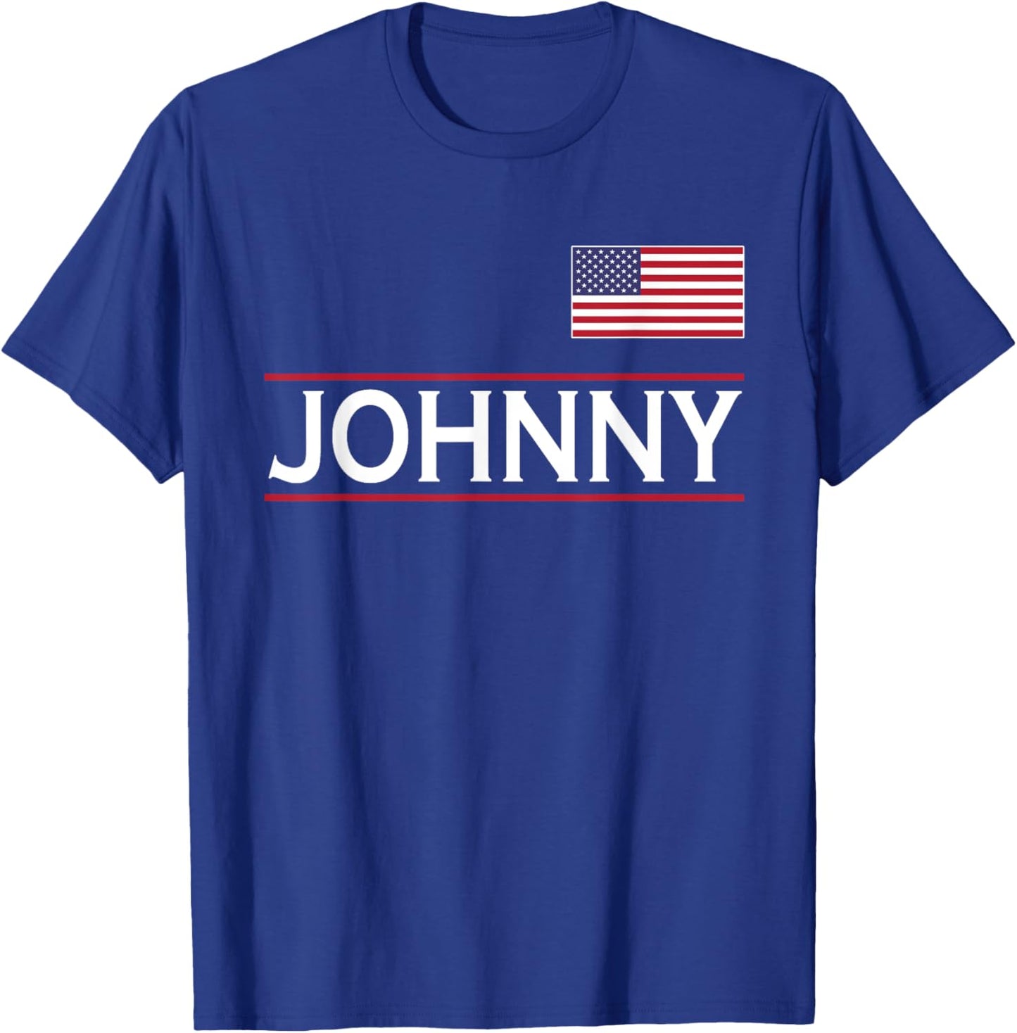 JOHNNY Personalized Name Funny Birthday Gift T-Shirt - T-Shirt | Royal