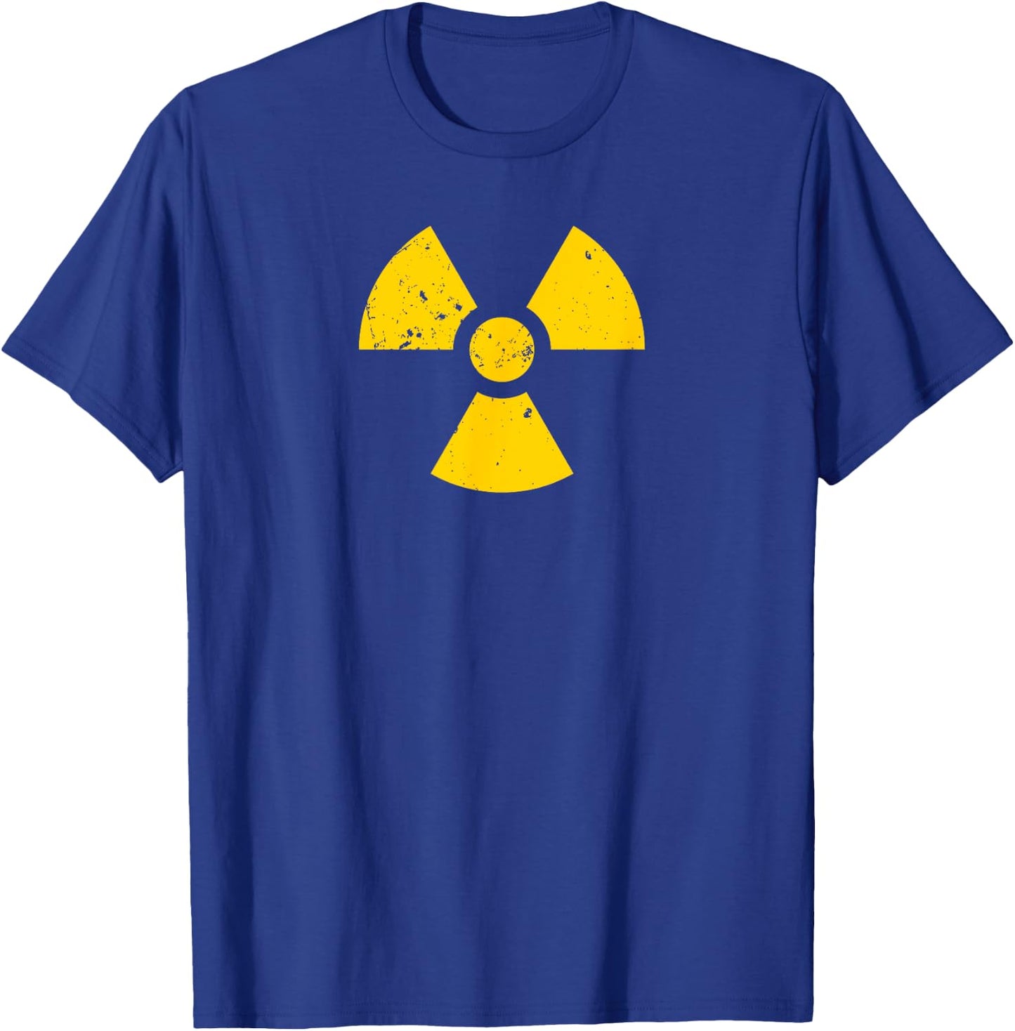 Vintage Radioactive Symbol T-Shirt - T-Shirt | Royal
