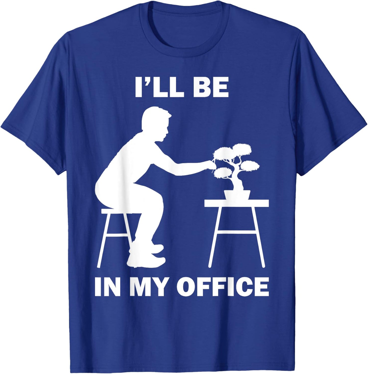 Funny Bonsai Tree Design Women Japanese Gardening T-Shirt - T-Shirt | Royal
