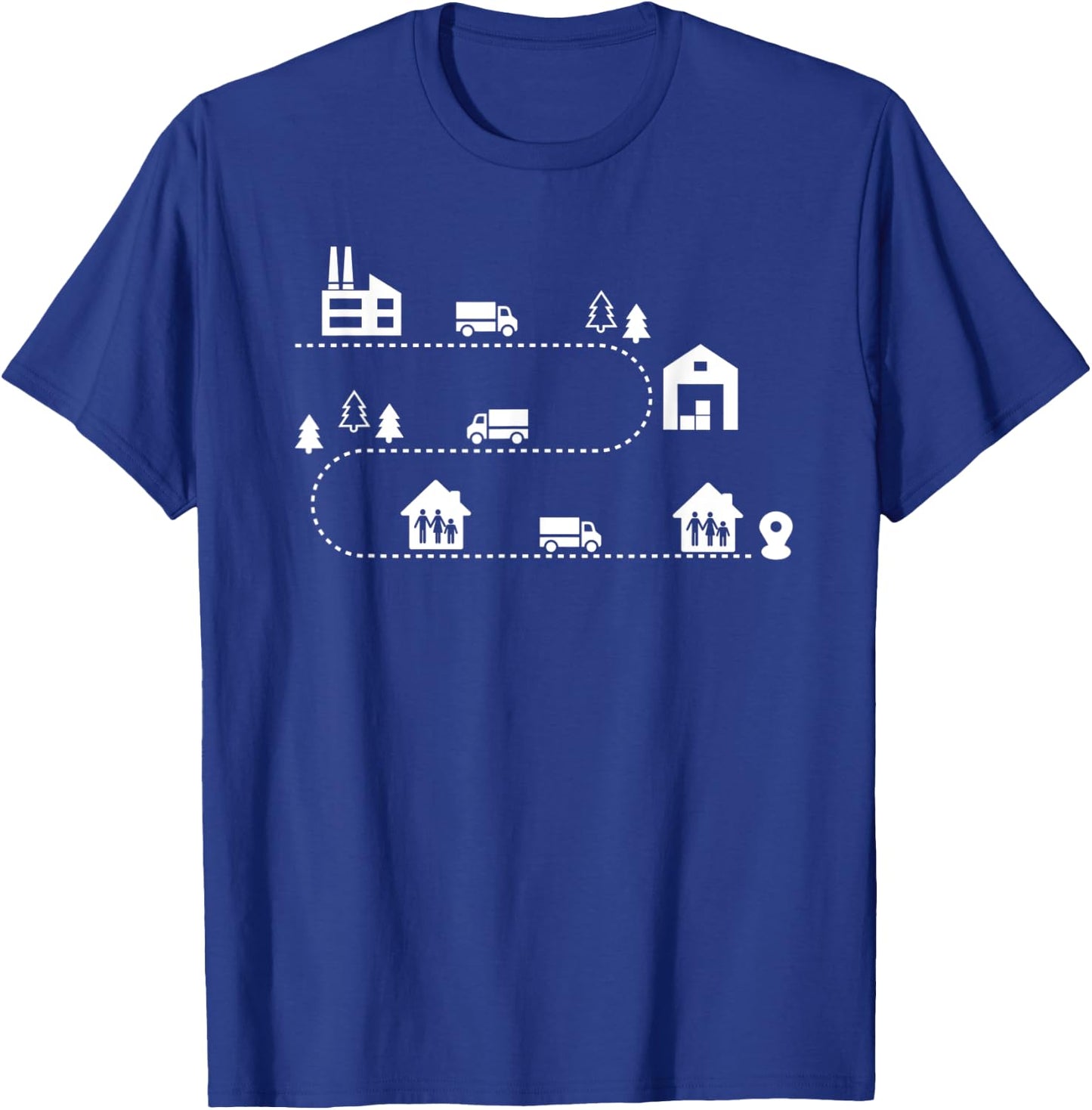 Logistics T-Shirt - T-Shirt | Royal