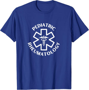 Pediatric Rheumatology Doctor Nurse Medical Caduceus T-Shirt - T-Shirt | Royal