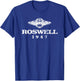 Roswell Incident 1947 UFO Alien Experience Conspiracy Fan T-Shirt - T-Shirt | Royal