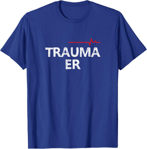 Emergency Nurse - Trauma - ER Nurse Appreciation T-Shirt - T-Shirt | Royal