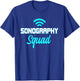 Ultrasound Sonography Sonographers Doctors Radiologist T-Shirt - T-Shirt | Royal