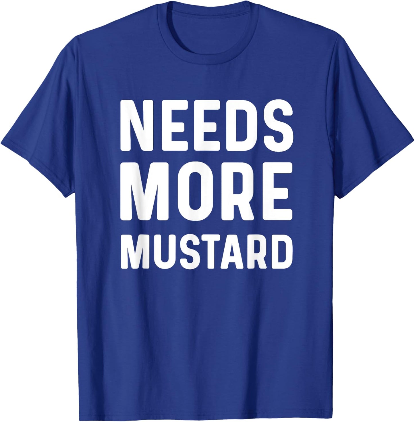 I Love Mustard Lover Needs More Mustard Enthusiast Boys Kids T-Shirt - T-Shirt | Royal