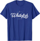 Whitefish Montana Graphic Skis Vintage Retro T-Shirt - T-Shirt | Royal