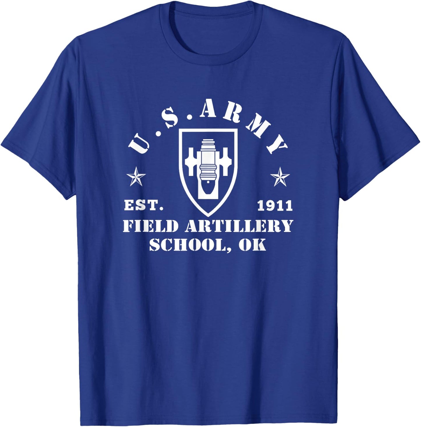 Fort Sill Ok Field Artillery School King Of Battle T-Shirt - T-Shirt | Royal